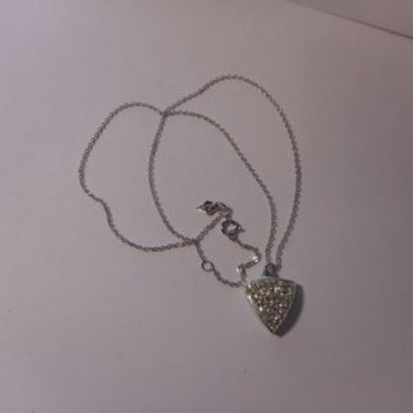 "Sarah Coventry Dawn to Dusk Silver Tone Necklace " - Picture 4 of 6